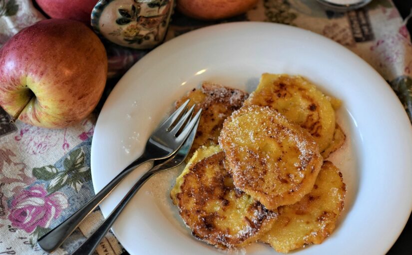 Apple Fritters 🍎✨
