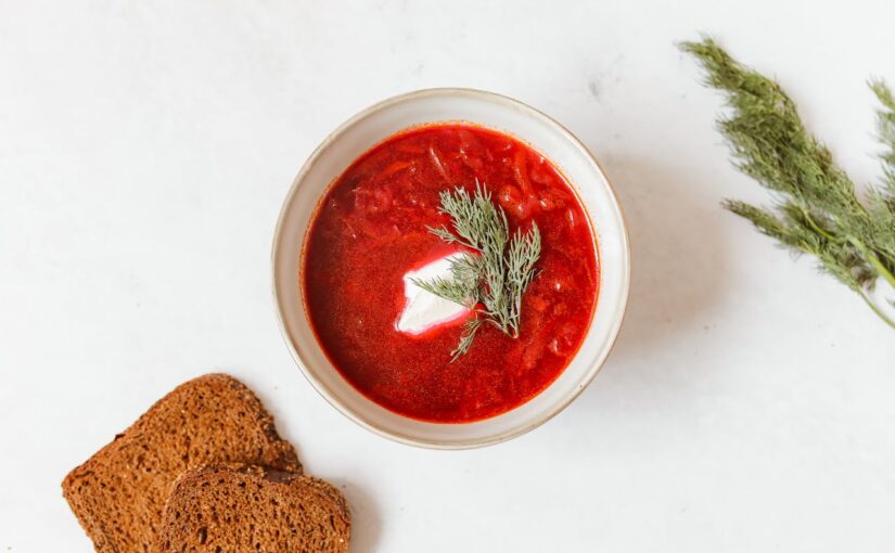 Beetroot Bliss: Creamy Soup That Warms the Soul 🌿🥄
